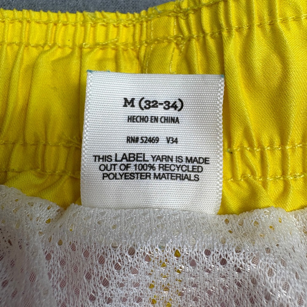 Way to Celebrate Pride Mens Rainbow Wave Swim Trunks Medium 32-34 Mesh Lined - Picture 6 of 8